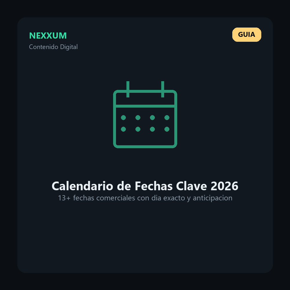 Calendario de Fechas Clave para Vender en Argentina 2026