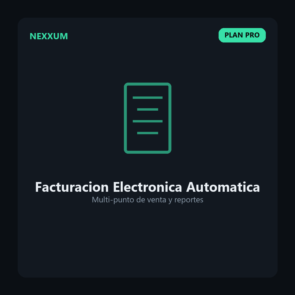 Software Facturacion Electronica Automatica - Pro