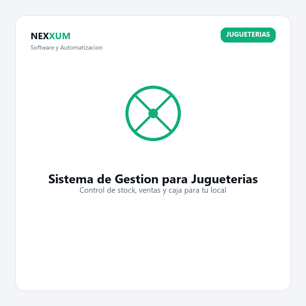 Sistema de Gestion para Jugueterias