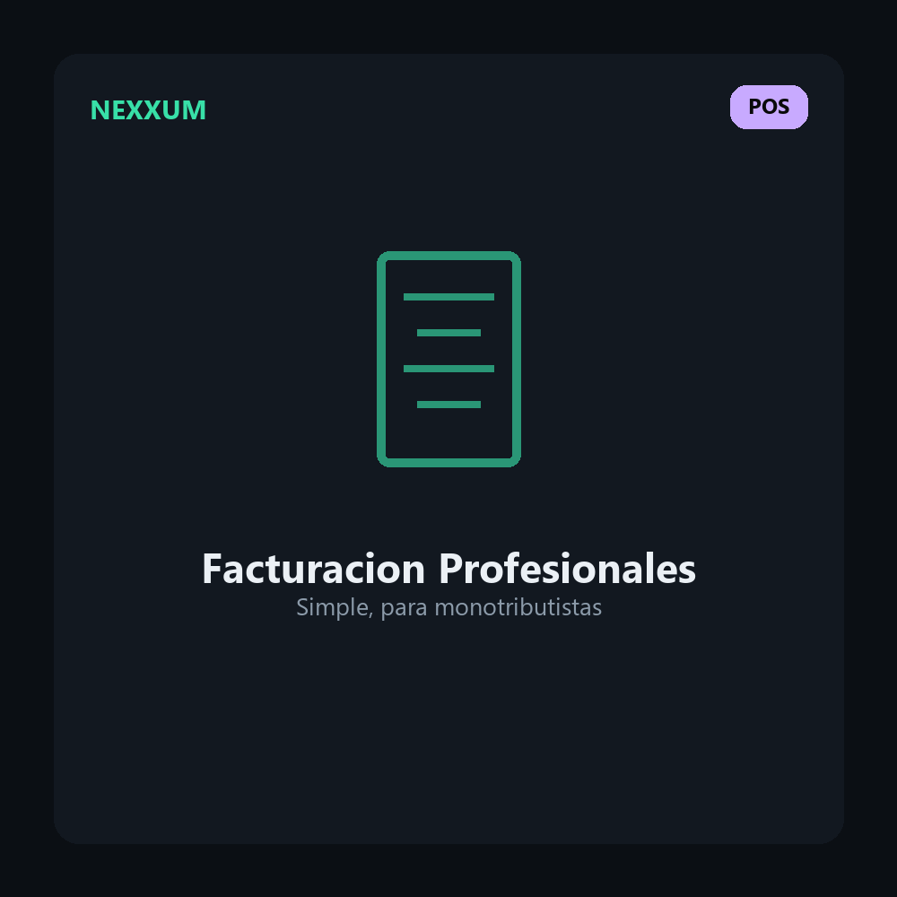 Software de Facturacion para Profesionales Independientes