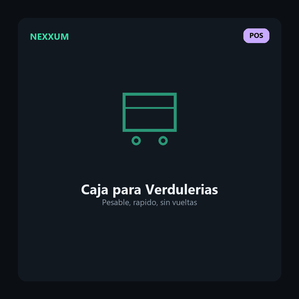 Software Sistema de Caja para Verdulerias y Fruterias