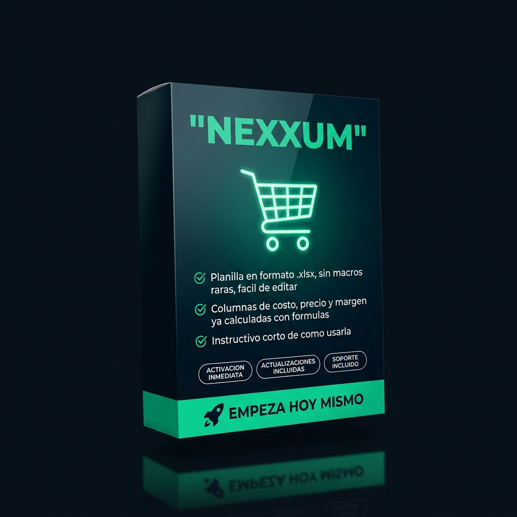 Planilla Excel de Control de Stock e Inventario