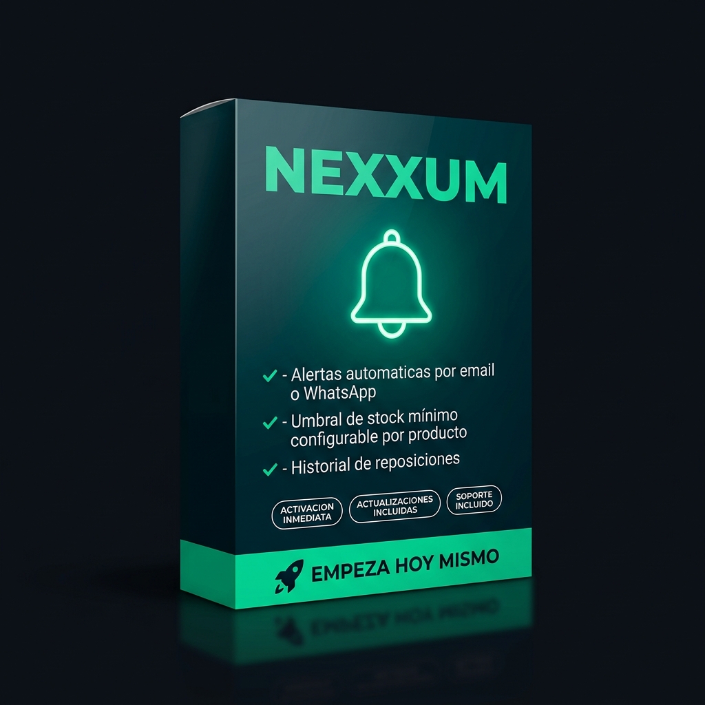 Software Alerta de Reposicion de Stock Proveedores