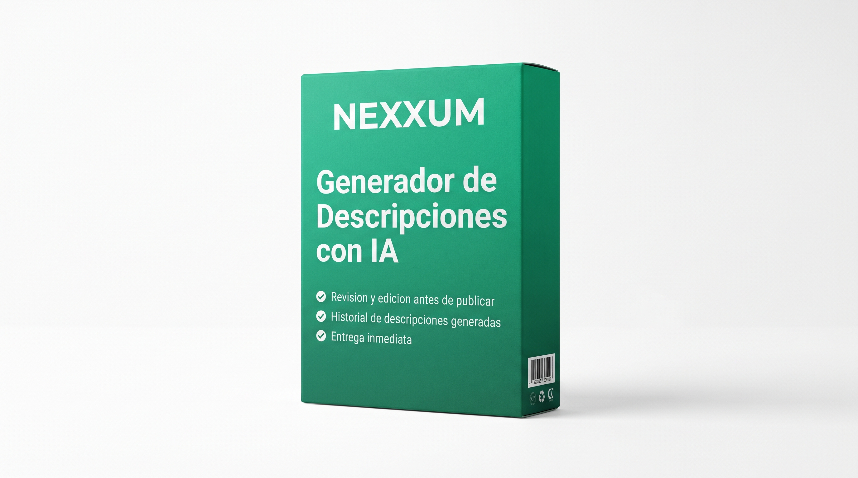 Nexxum Generador de Descripciones con IA V1.0 Digital