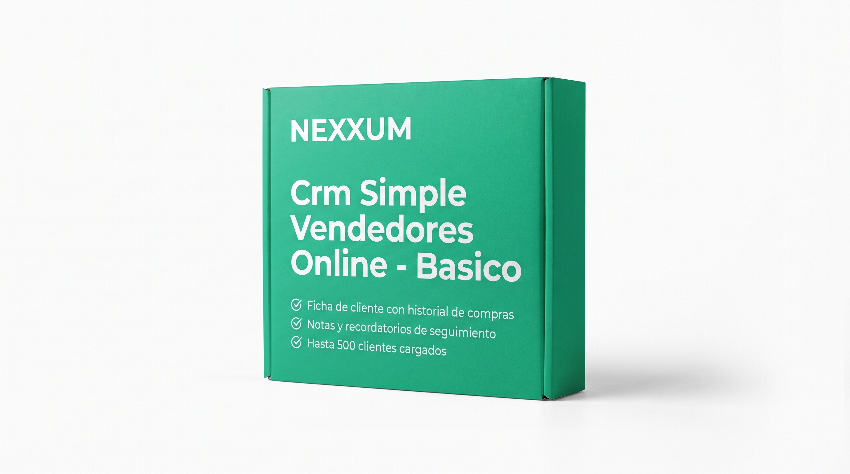 Nexxum CRM Simple Vendedores Online - Basico V1.0 Digital