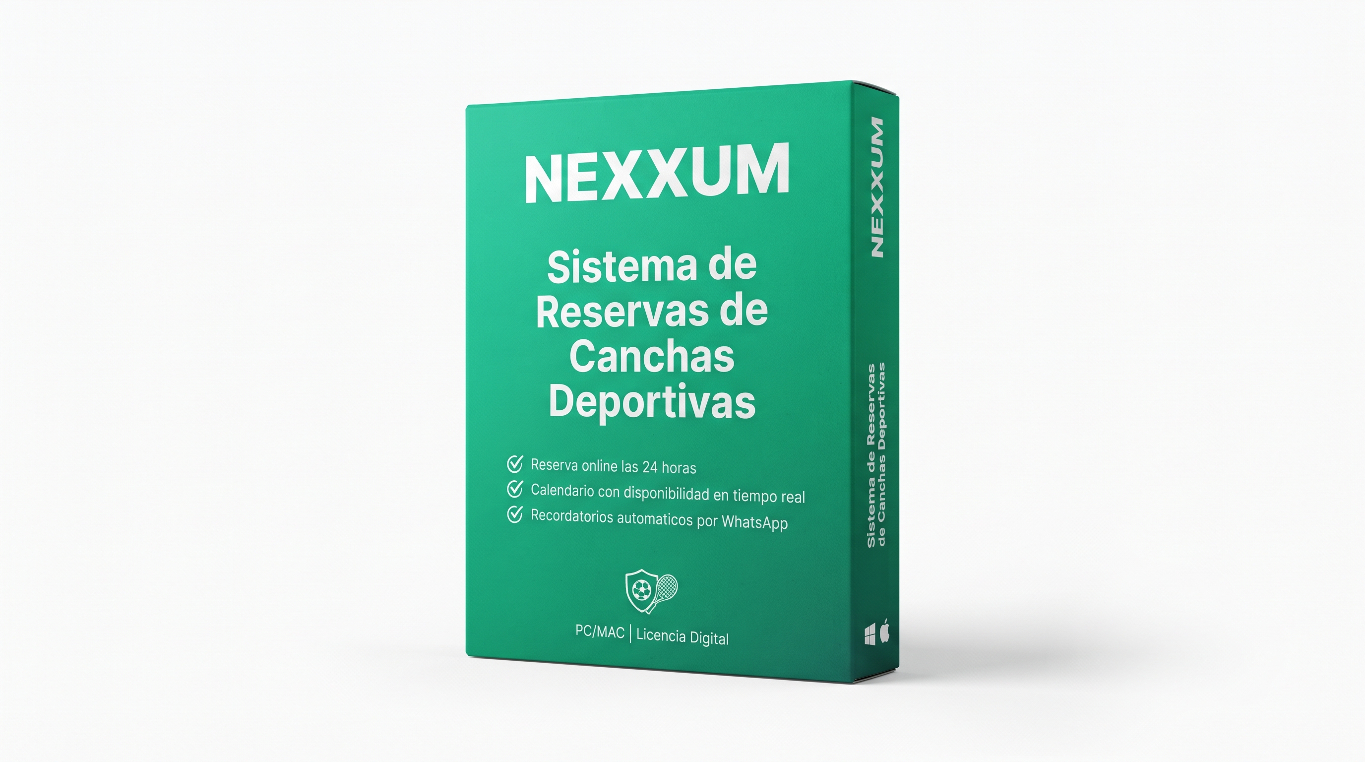 Nexxum Sistema Reservas de Canchas Deportivas V1.0 Digital