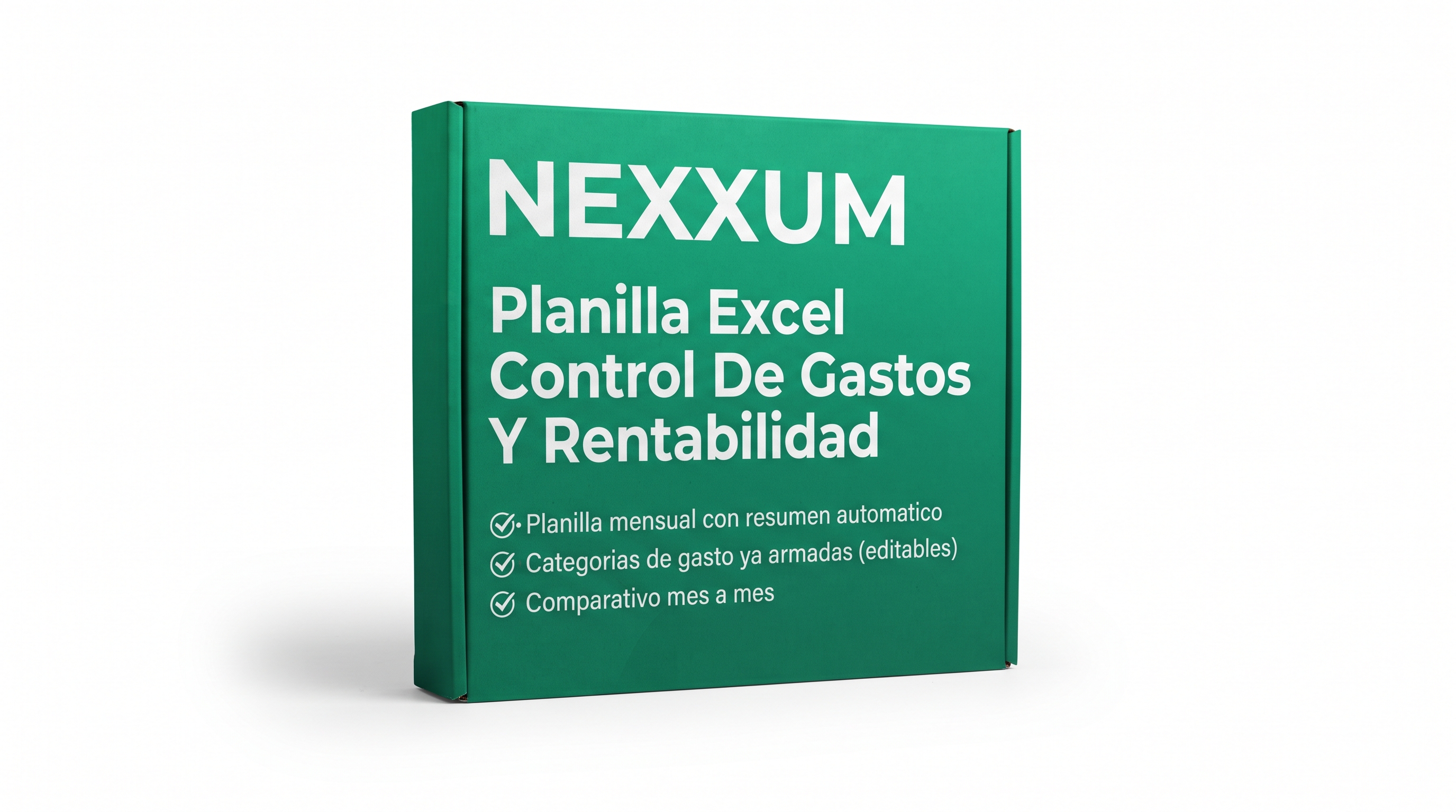 Nexxum Planilla Excel Control de Gastos y Rentabilidad V1.0