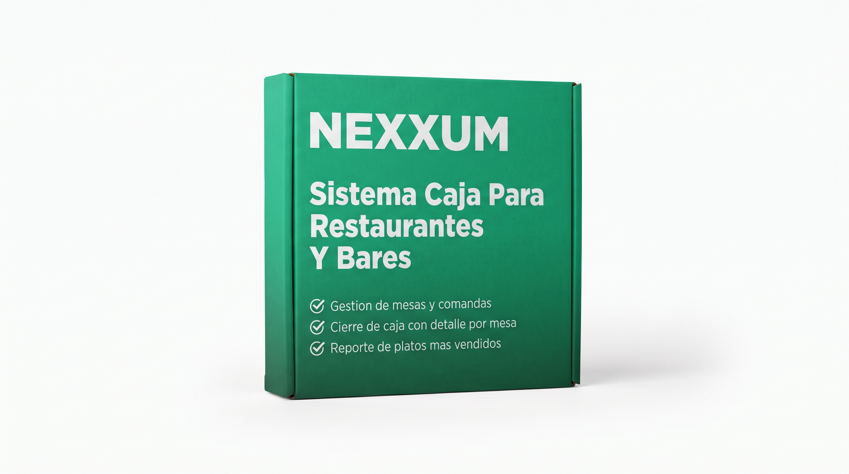 Nexxum Sistema Caja para Restaurantes y Bares V1.0 Digital