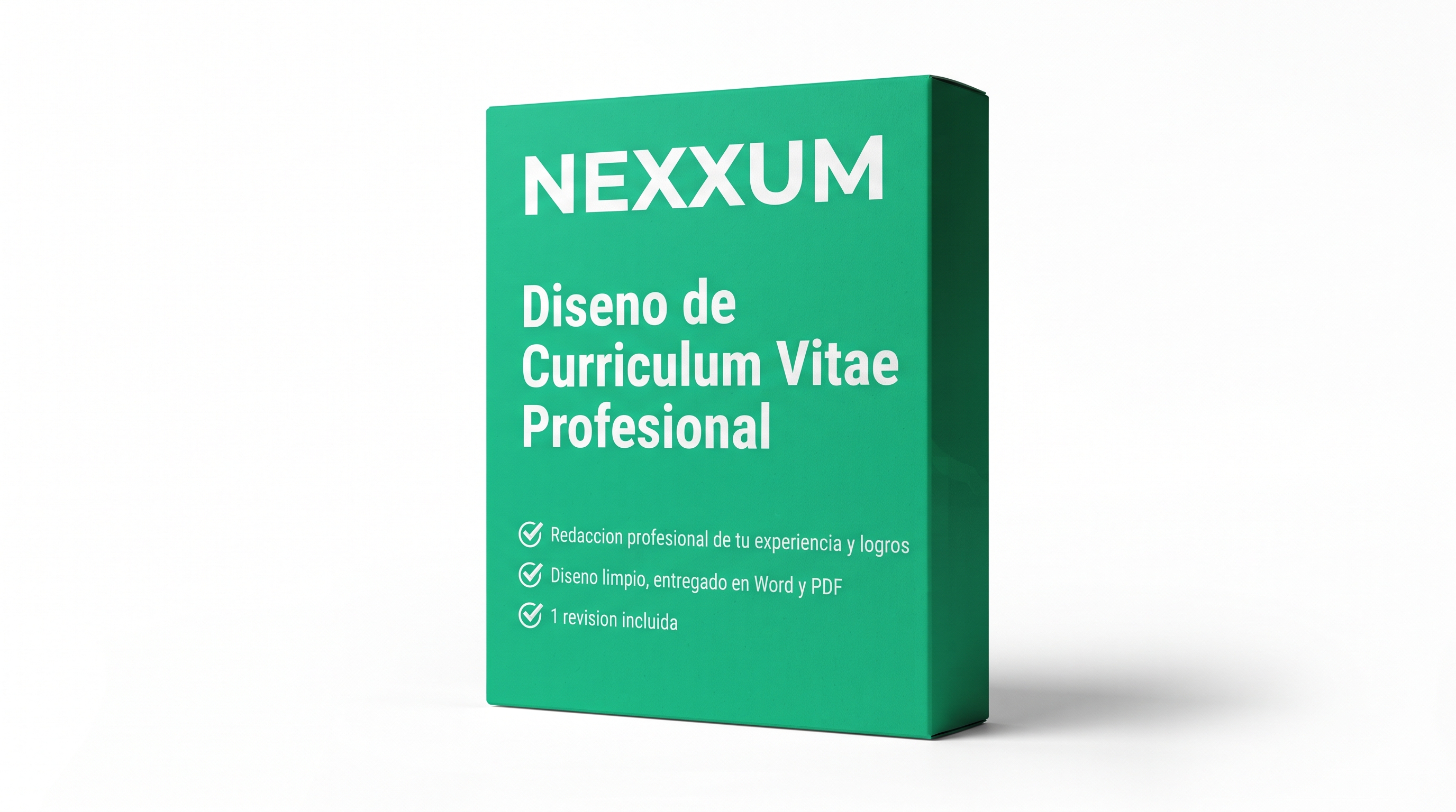 Nexxum Diseño Curriculum Vitae Profesional Personalizad V1.0