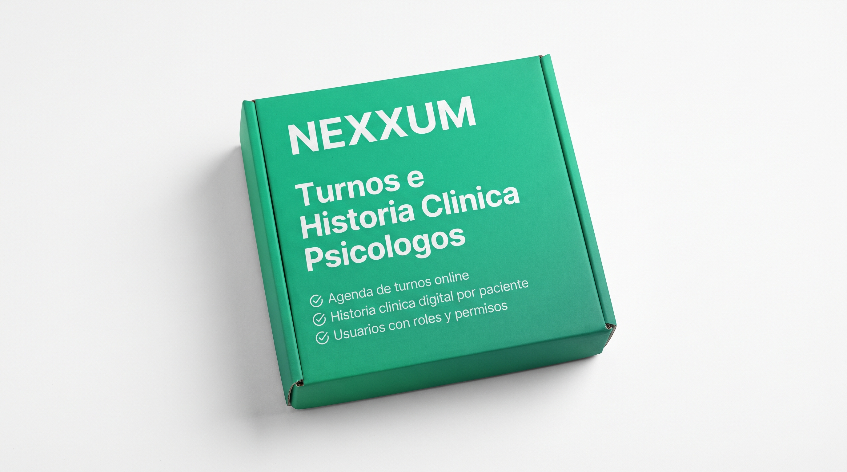 Nexxum Turnos, Fichas e Historia Clinica Psicologos V1.0