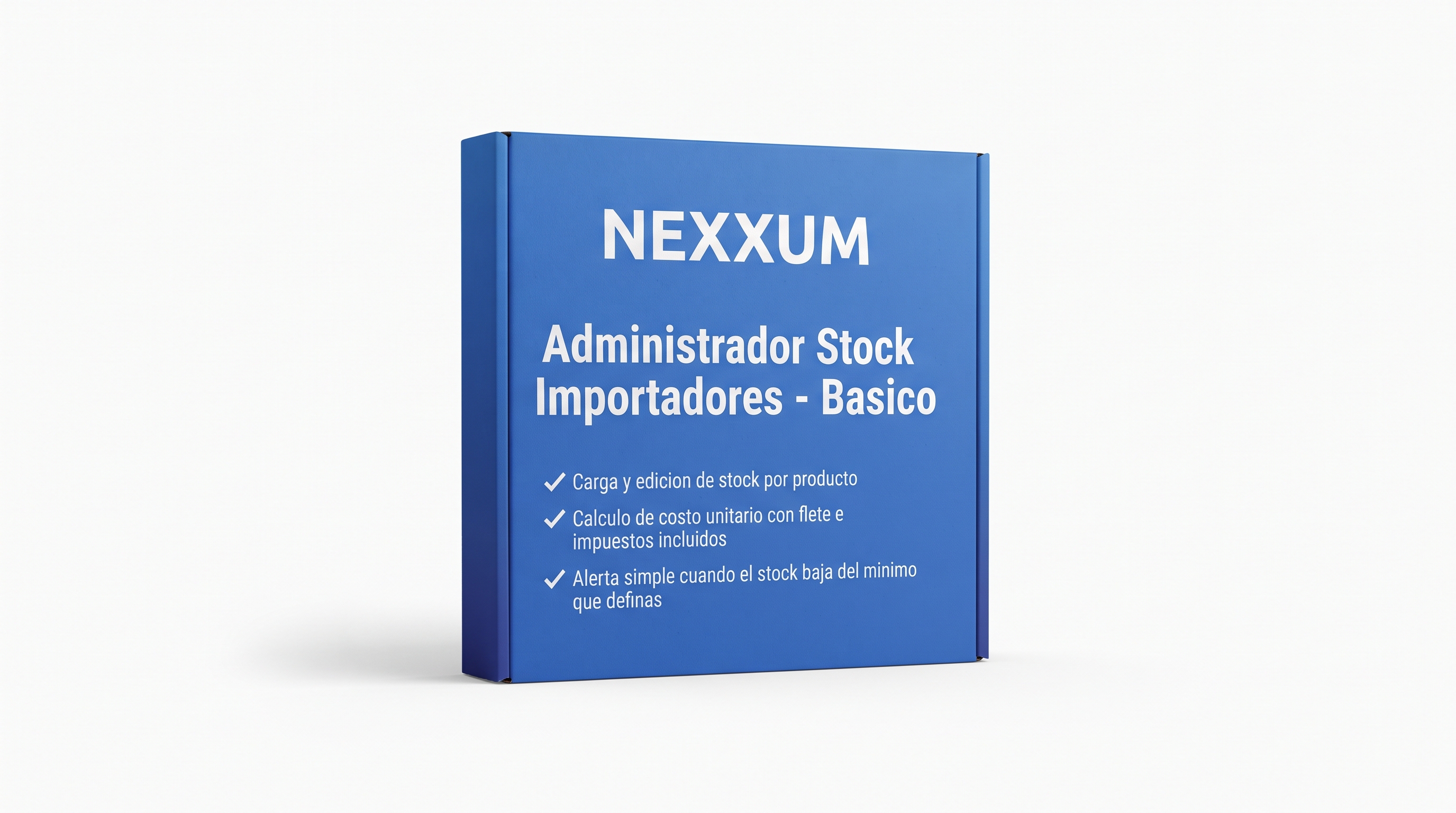 Nexxum Administrador Stock Importadores - Basico V1.0