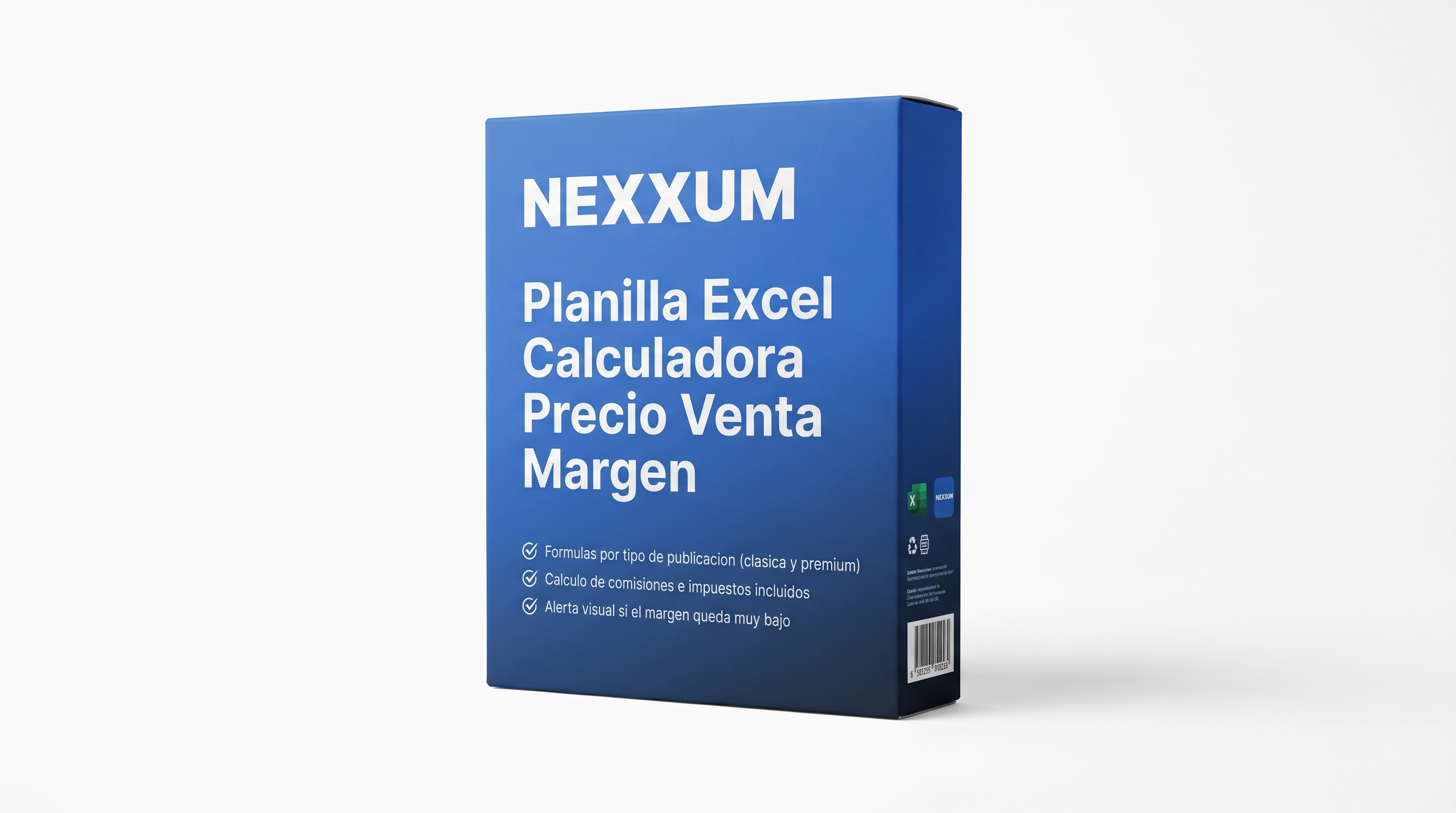 Nexxum Planilla Excel Calculadora Precio Venta Margen V1.0