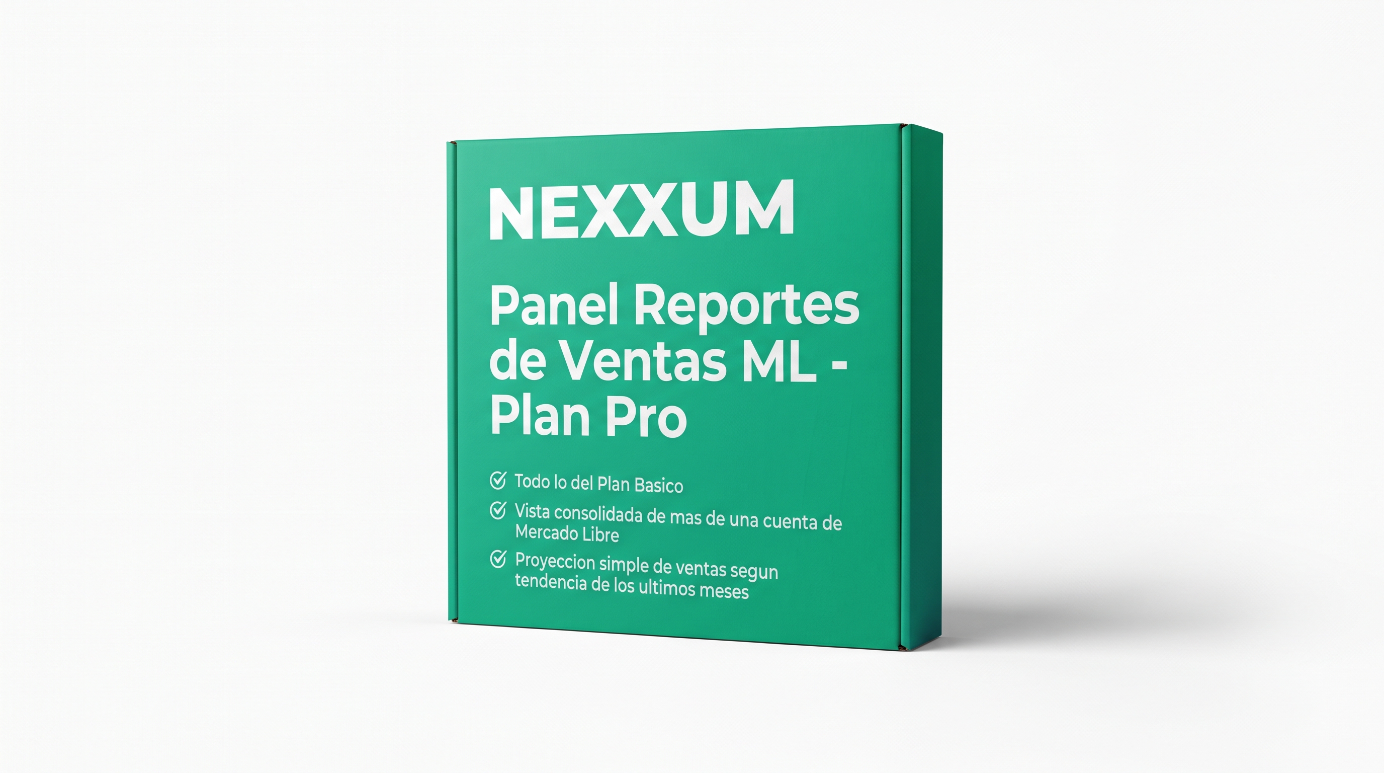Nexxum Panel Reportes de Ventas ML - Plan Pro V1.0 Digital
