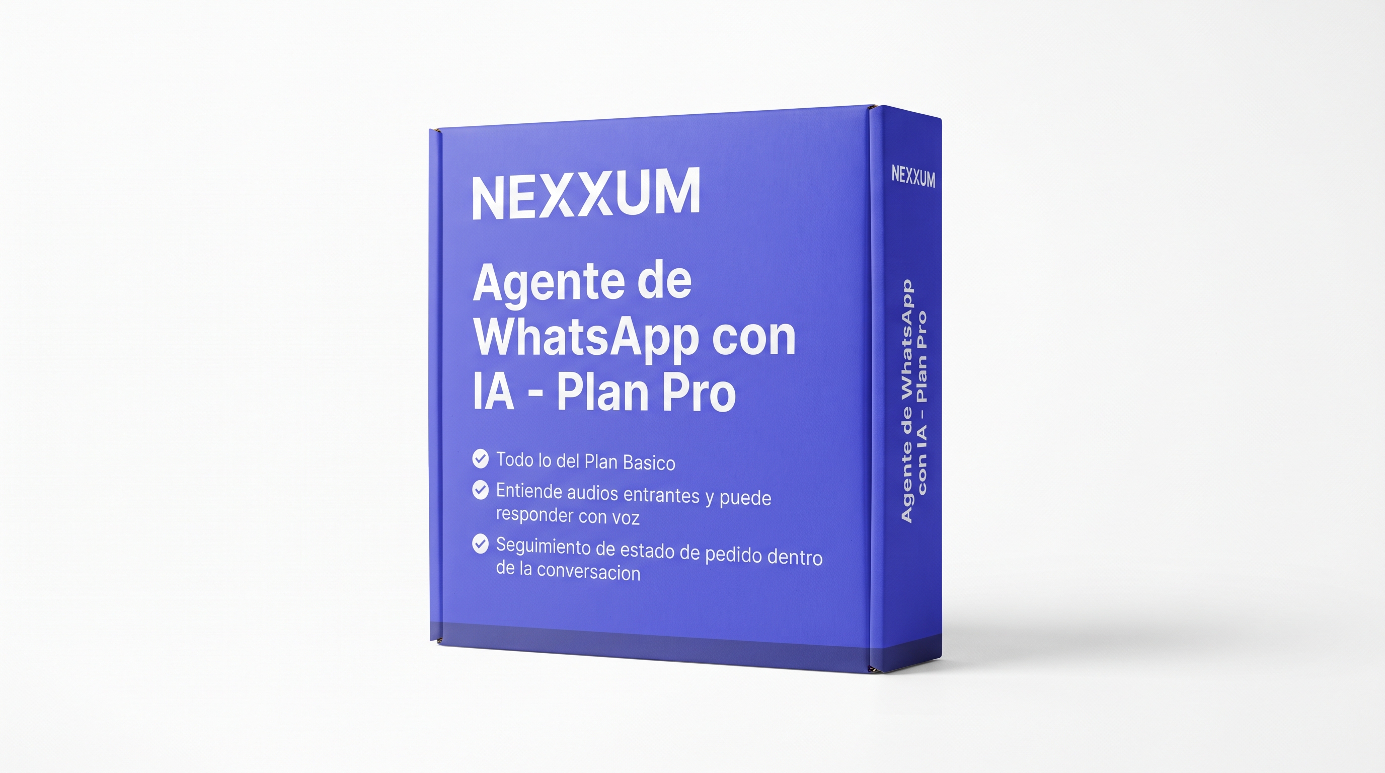 Nexxum Agente de WhatsApp con IA - Plan Pro V1.0 Digital