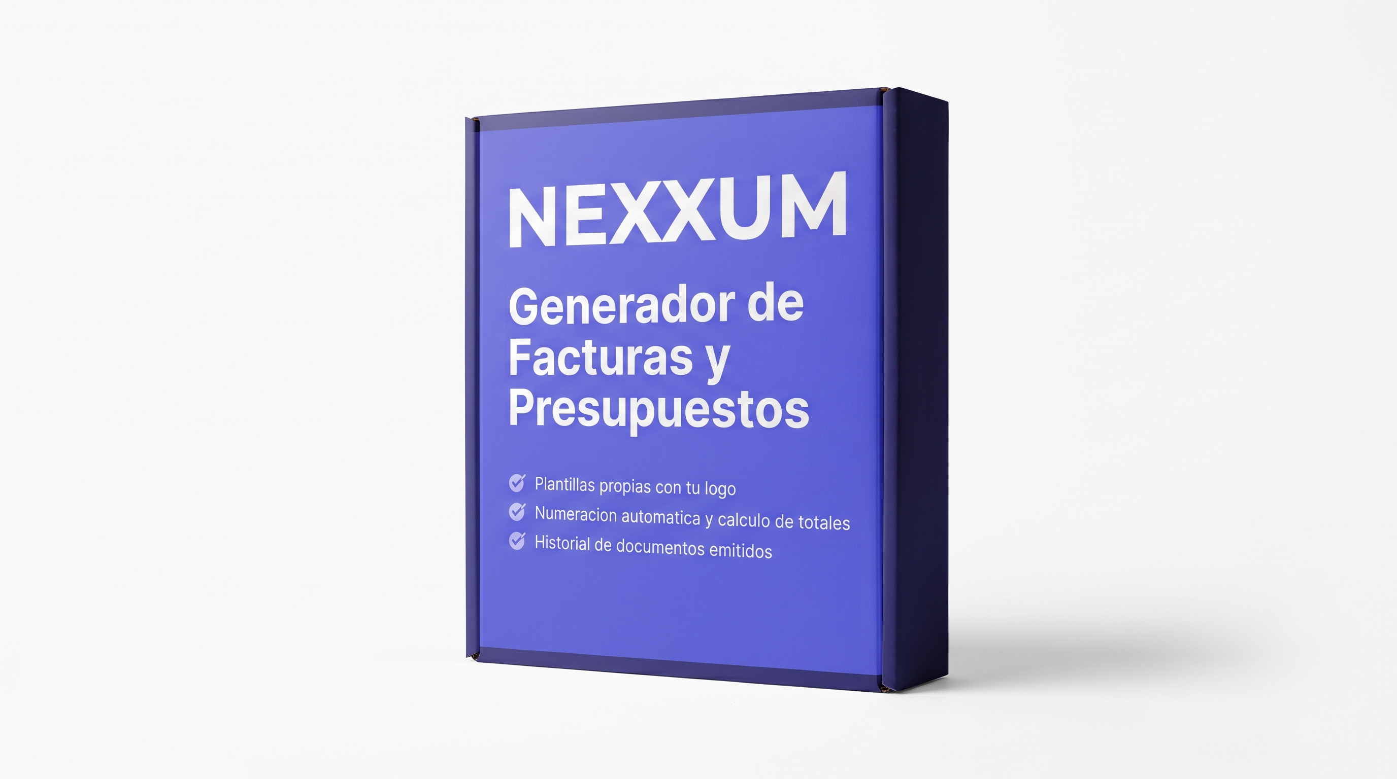 Nexxum Generador de Facturas y Presupuestos V1.0 Digital