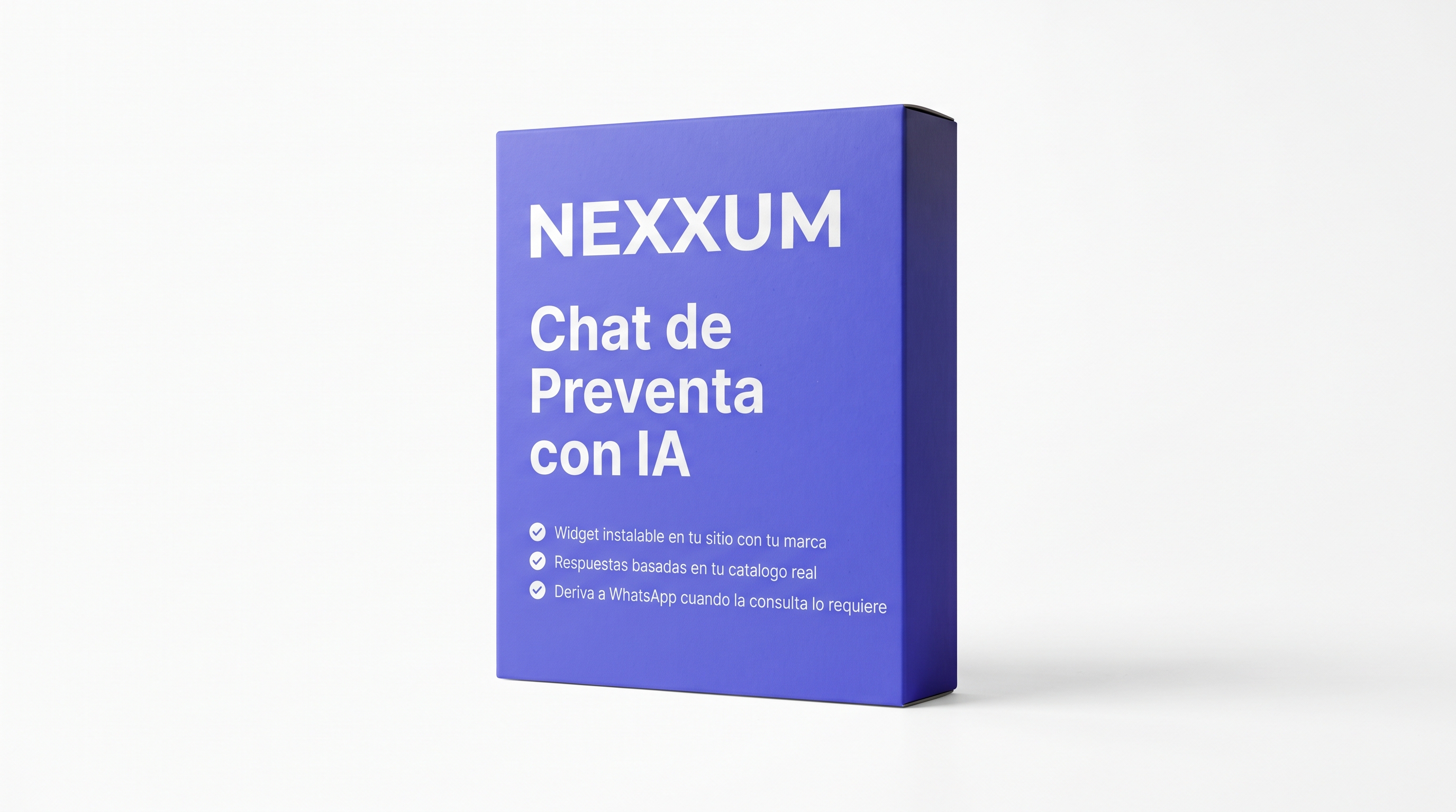 Nexxum Chat de Preventa con IA V1.0 Digital