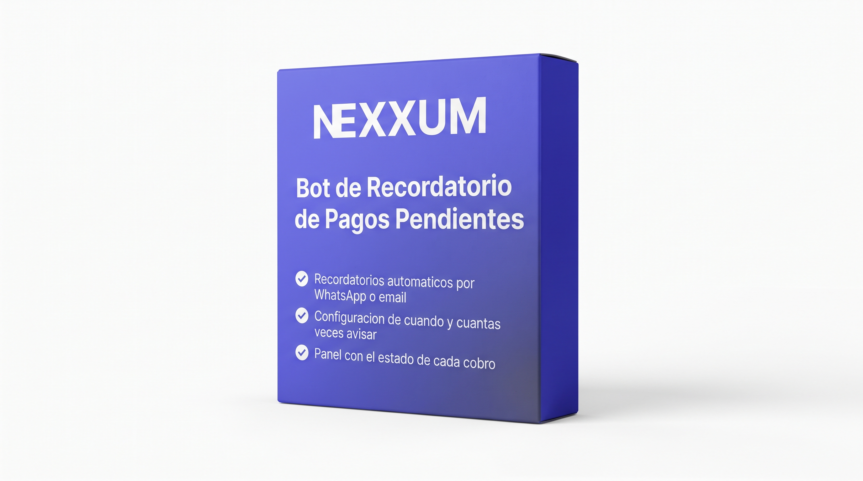 Nexxum Bot de Recordatorio de Pagos Pendientes V1.0 Digital