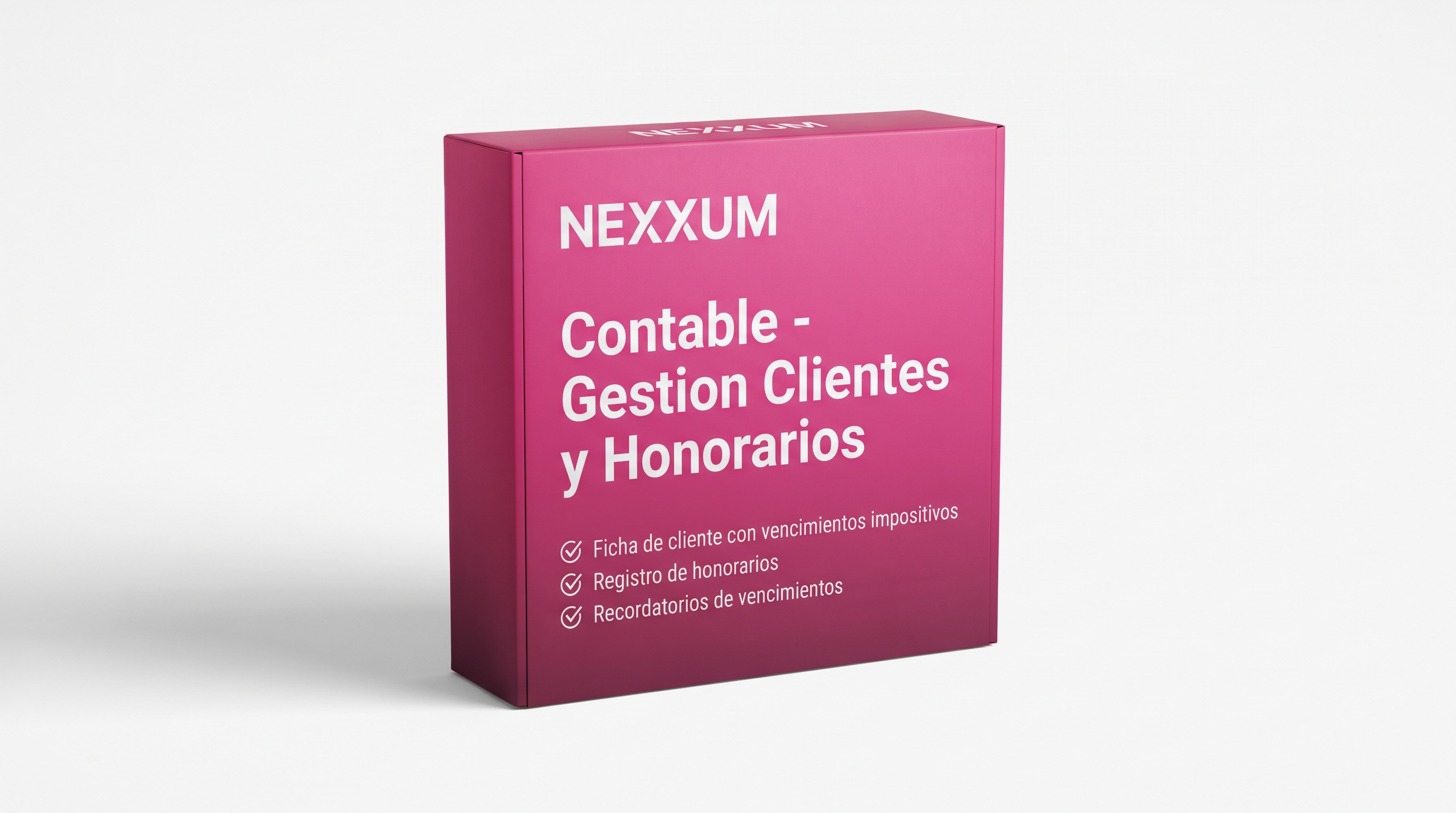 Nexxum Contable - Gestion Clientes y Honorarios V1.0 Digital